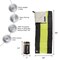 Leisure Sports Kids Sleeping Bag Lightweight, Carrying Bag with Compression Straps for Camping (Neon Green/Black) 599825CEE - alternate 2